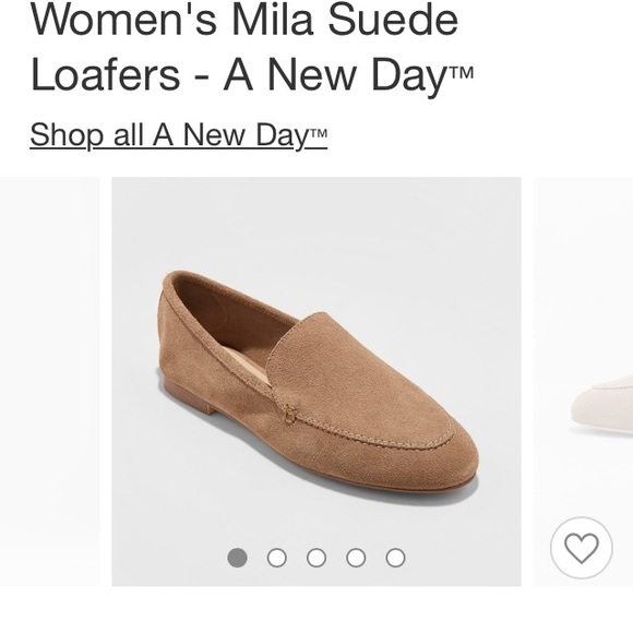mila suede loafers